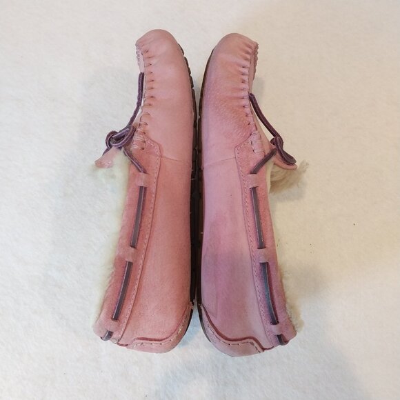 UGG Shoes Slippers Women 7 Pink Purple Dakota 5612 Comfort Shearling Fur Slip On - Picture 9 of 13